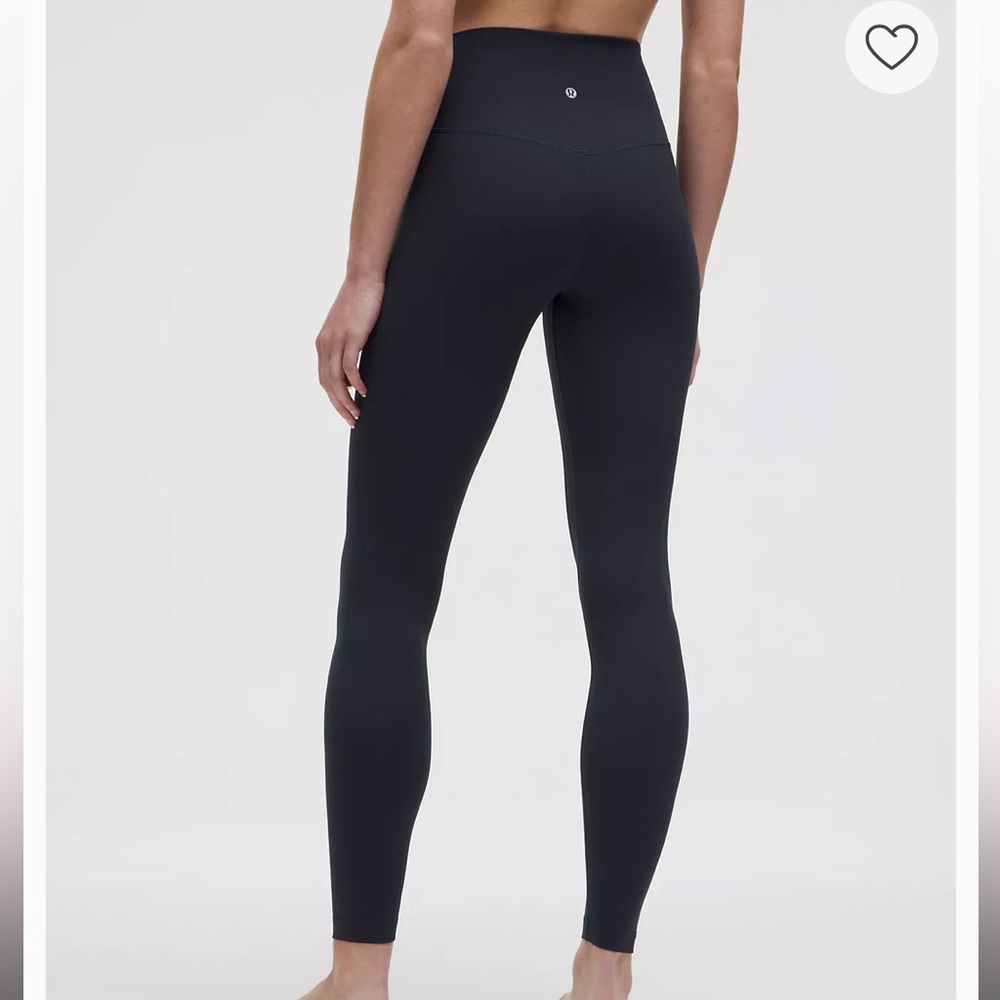 Navy blue lululemon align leggings